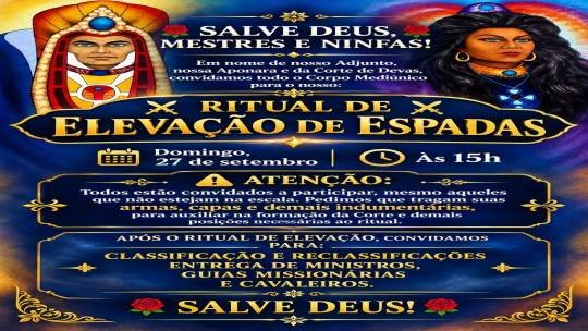 Elevação de Espadas - 27Set2025