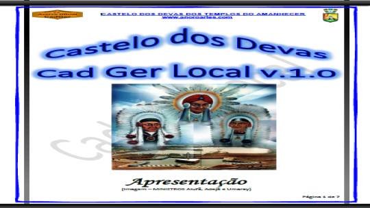 Programa Cadastro Geral Local