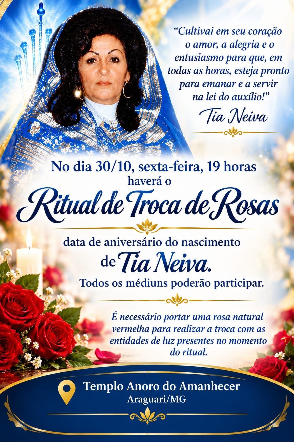 Troca de Rosas 2026